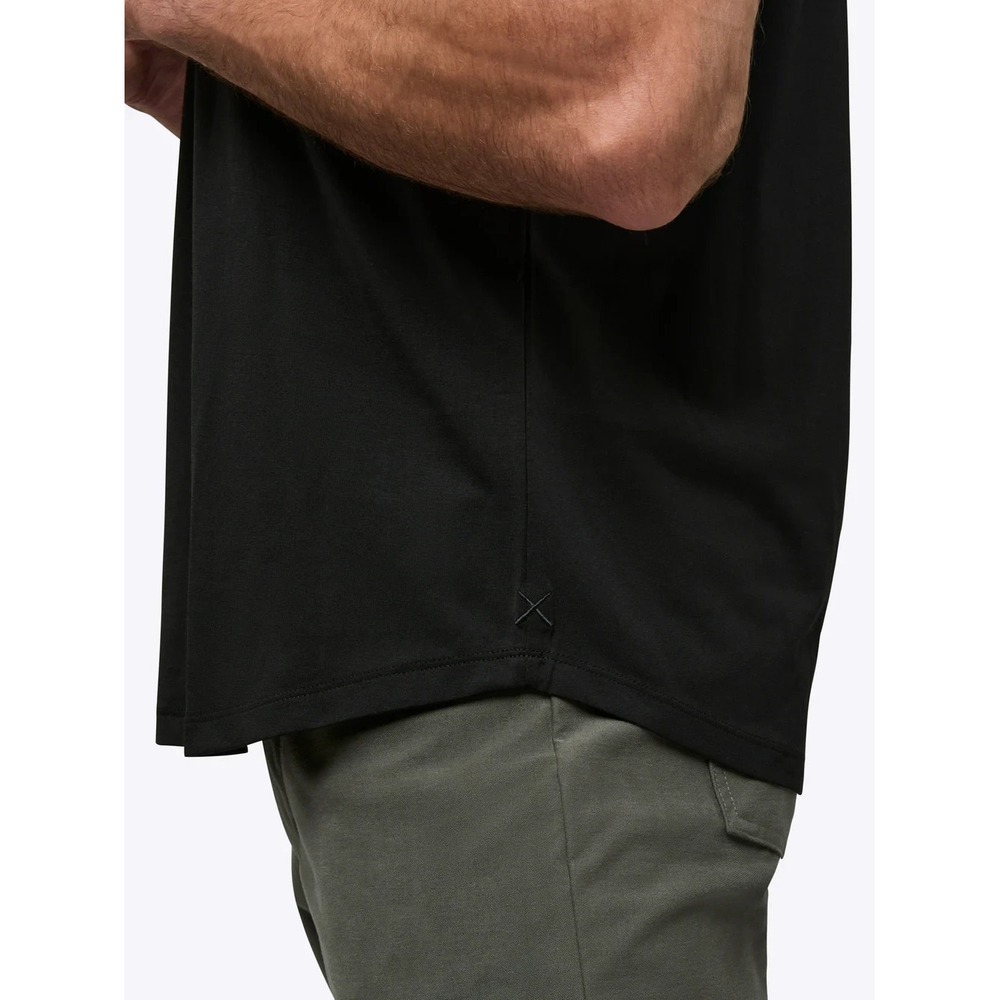 Cuts Men's AO Curve-Hem Tee, Black, size Small NWT - Picture 4 of 11